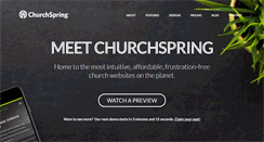 Desktop Screenshot of churchspring.com